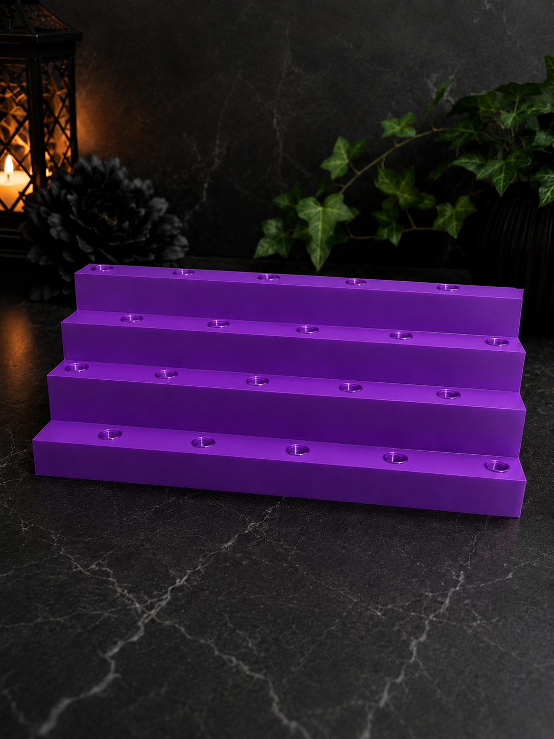Personalized 20-Pen Display Stand | Vendor Booth & Craft Show Organizer