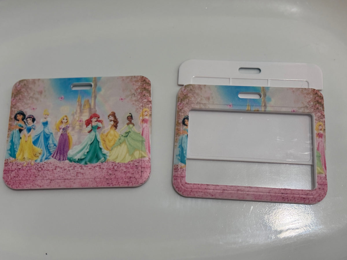Horizontal ID Holder – Princess Castle