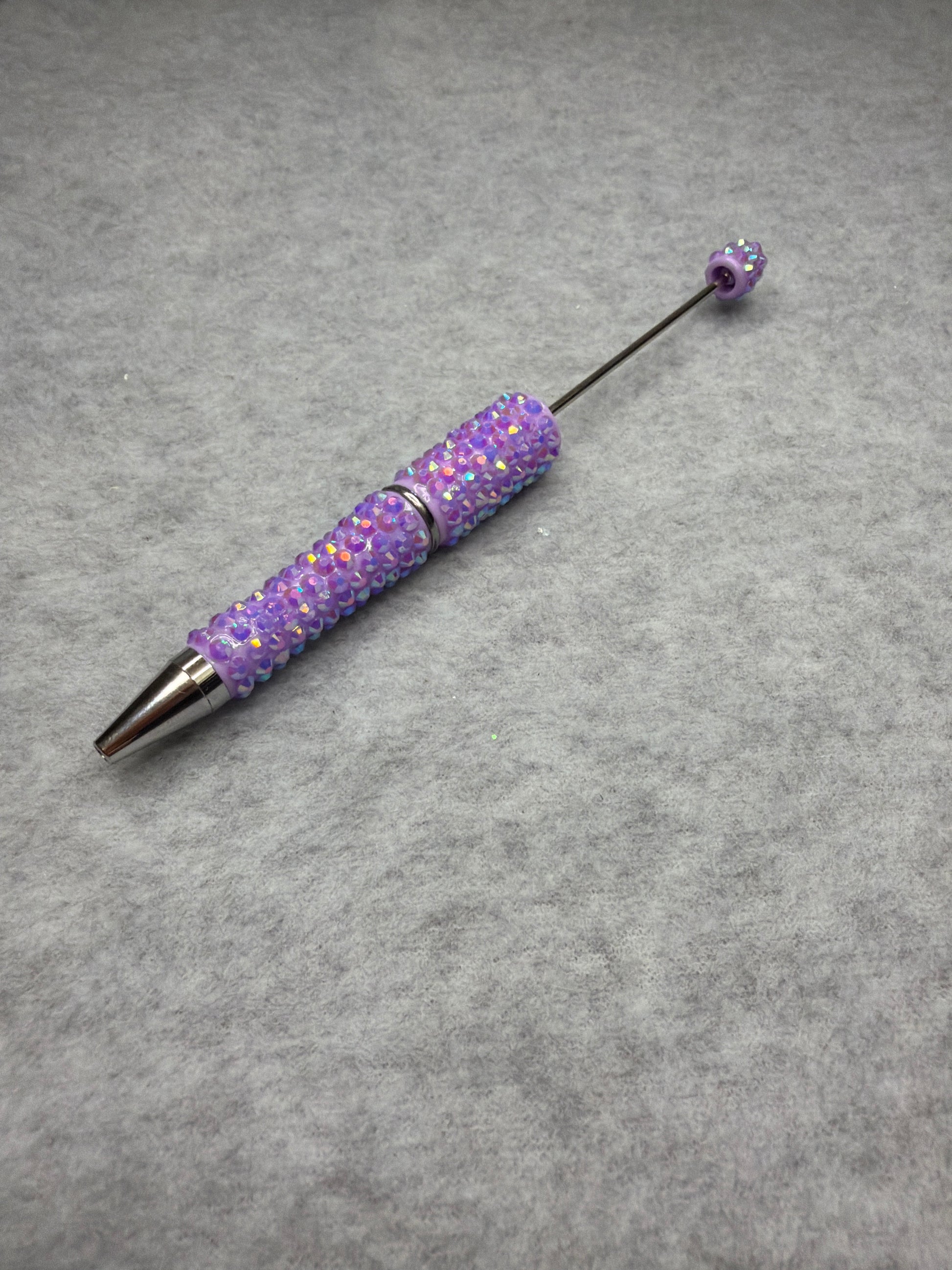 Rhinestone Sparkle Pens - Violet Aurora Glam