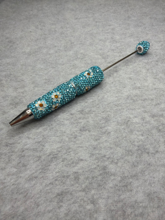 Daisy Crystal Pens - Sky Daisy Glam
