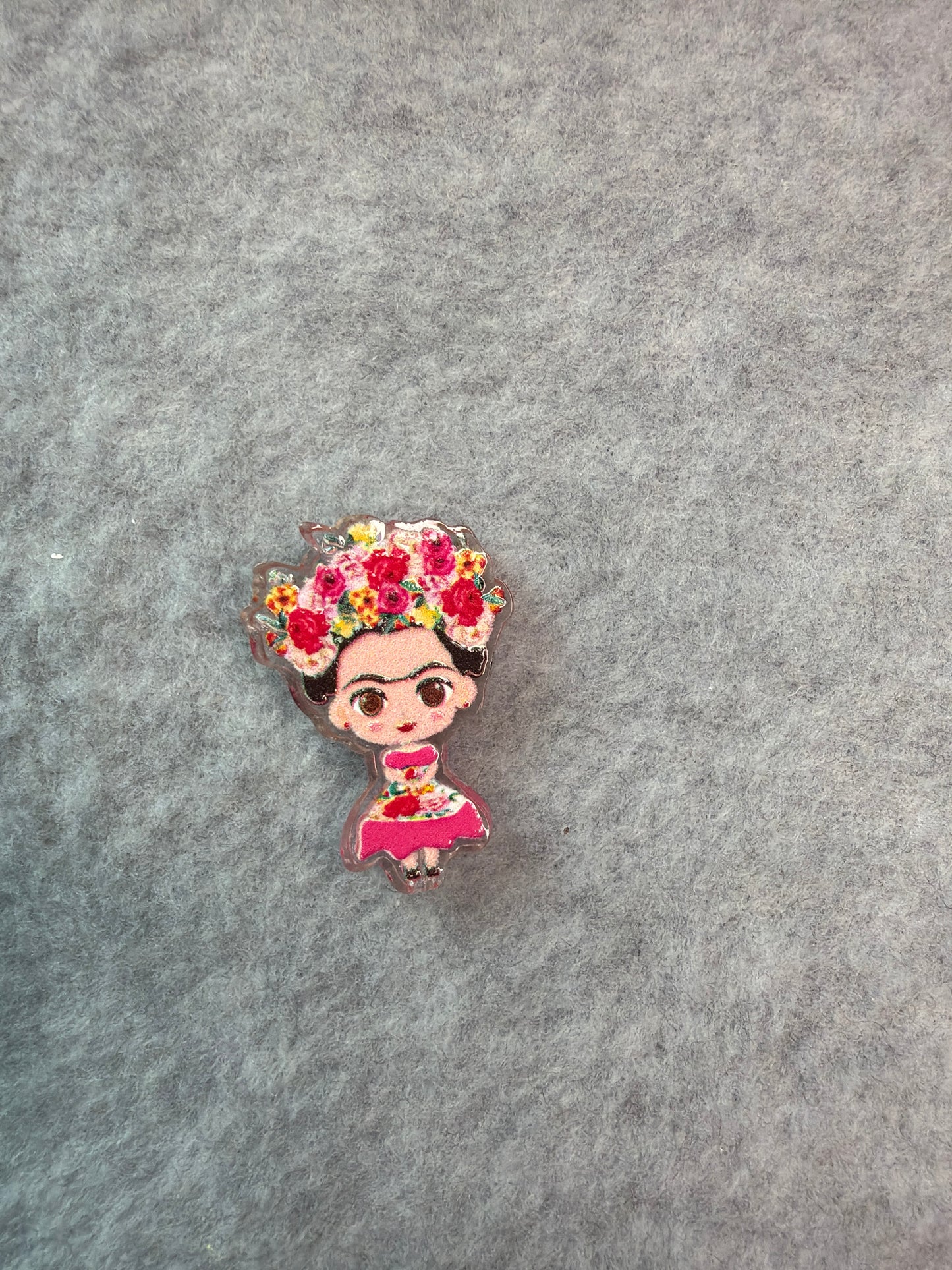Latina Culture Acrylic Charms