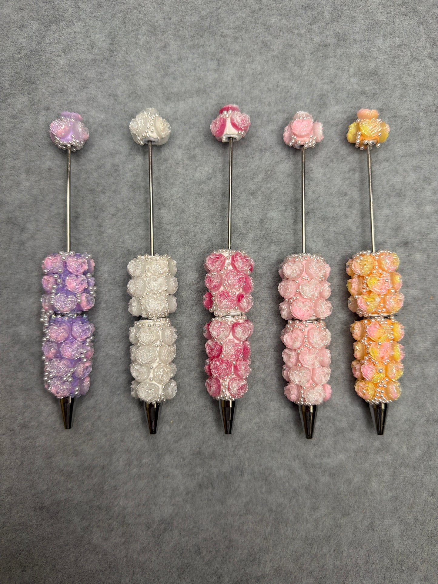 Beadable Floral Pen