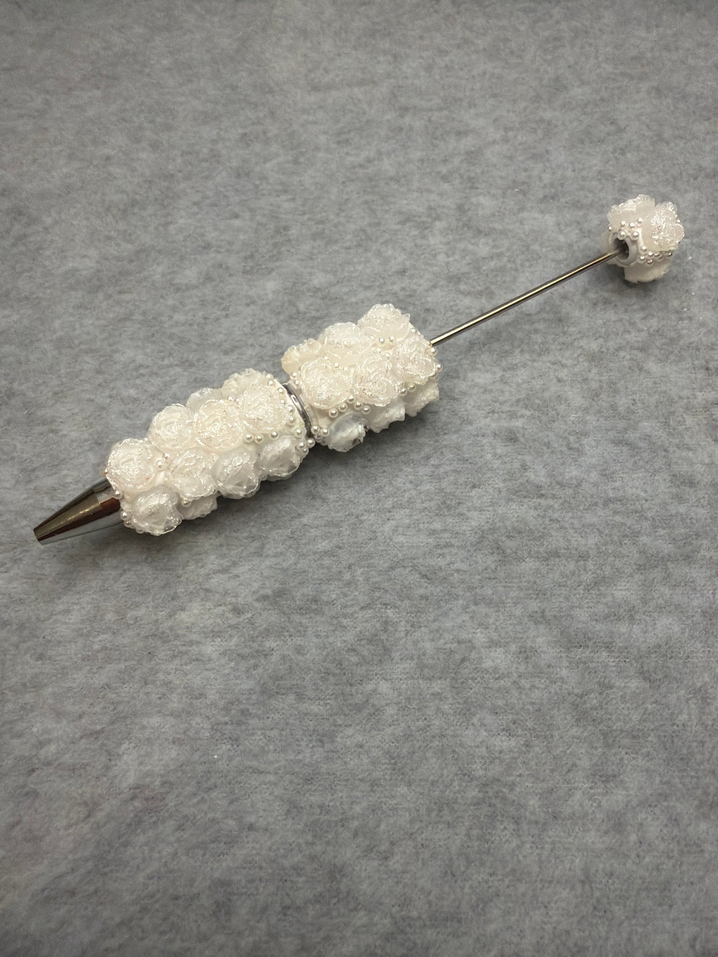 Beadable Floral Pen