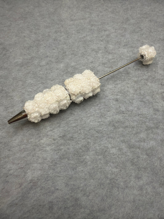 Floral Pen - Pearl Frost Rose