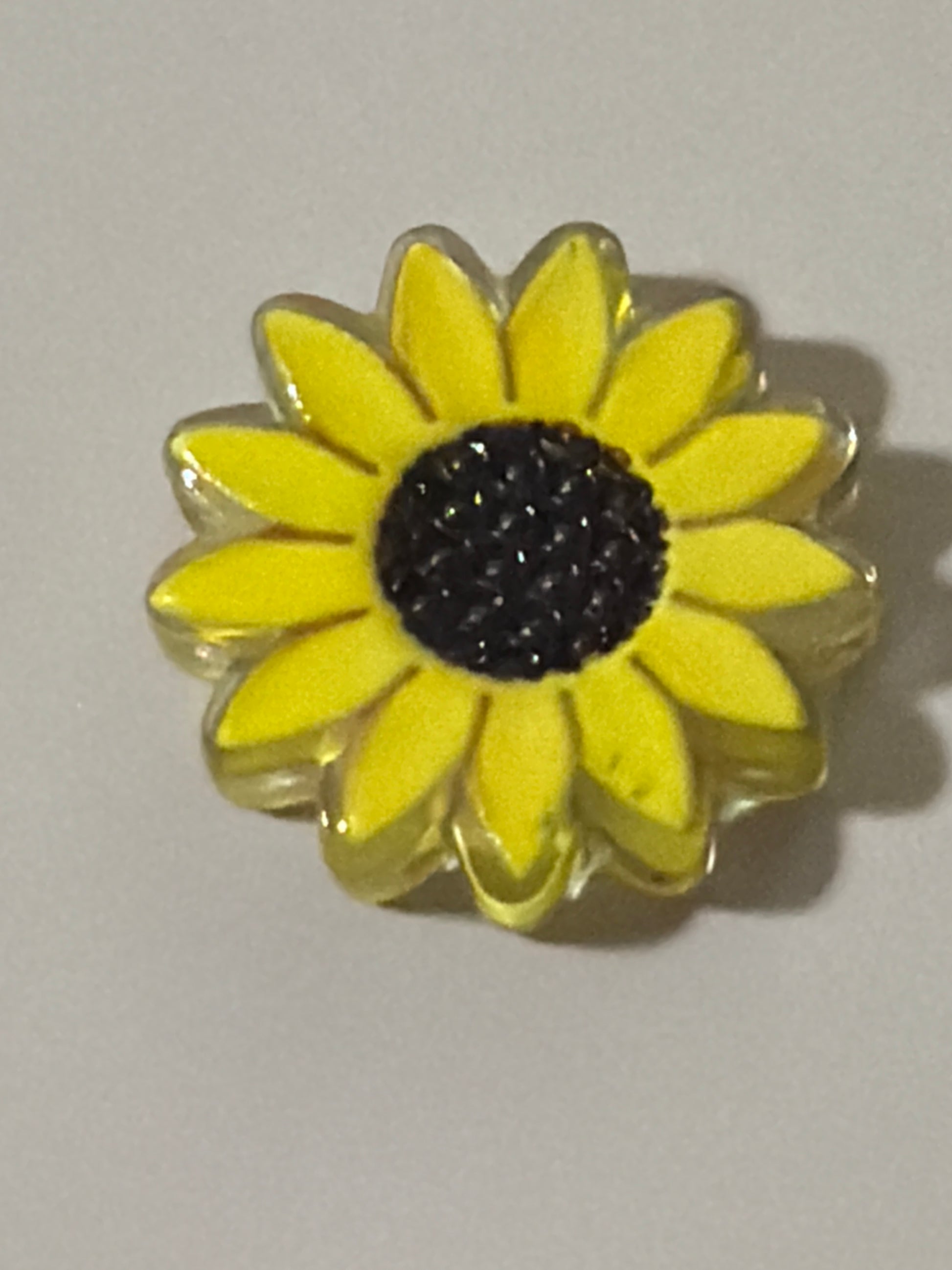 Flowers and Bows Acrylic Beads - sunny-bloom-charm