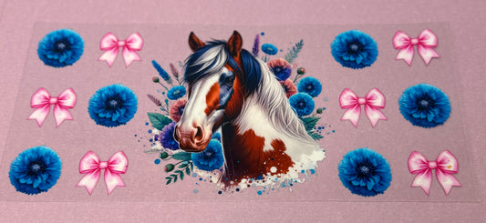 #52-Blue Blossom Horse