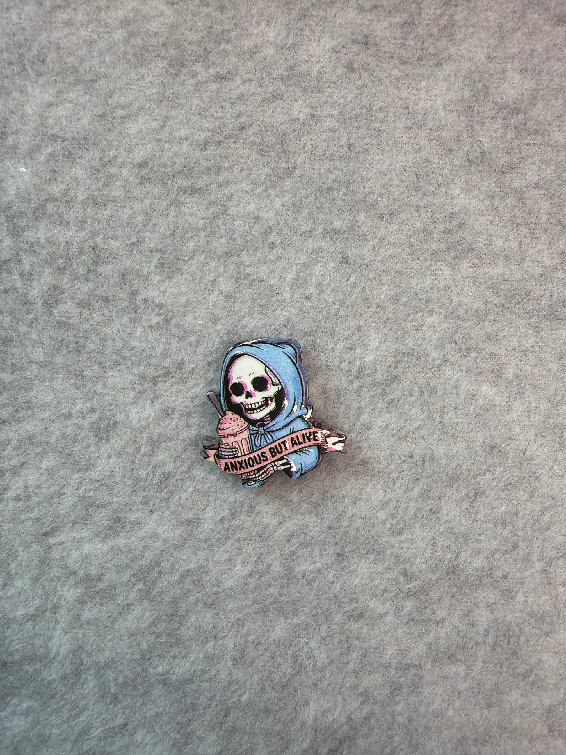 Petty & Problematic Acrylic Beads - Anxious But Alive