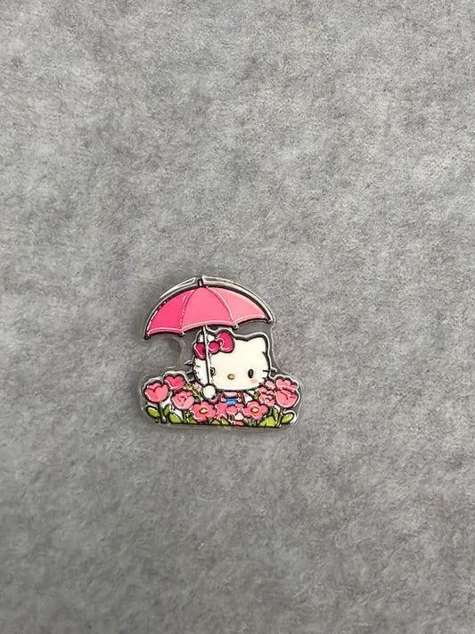 🎀 HK Character Acrylic Beads - Rainy Day Garden Pop