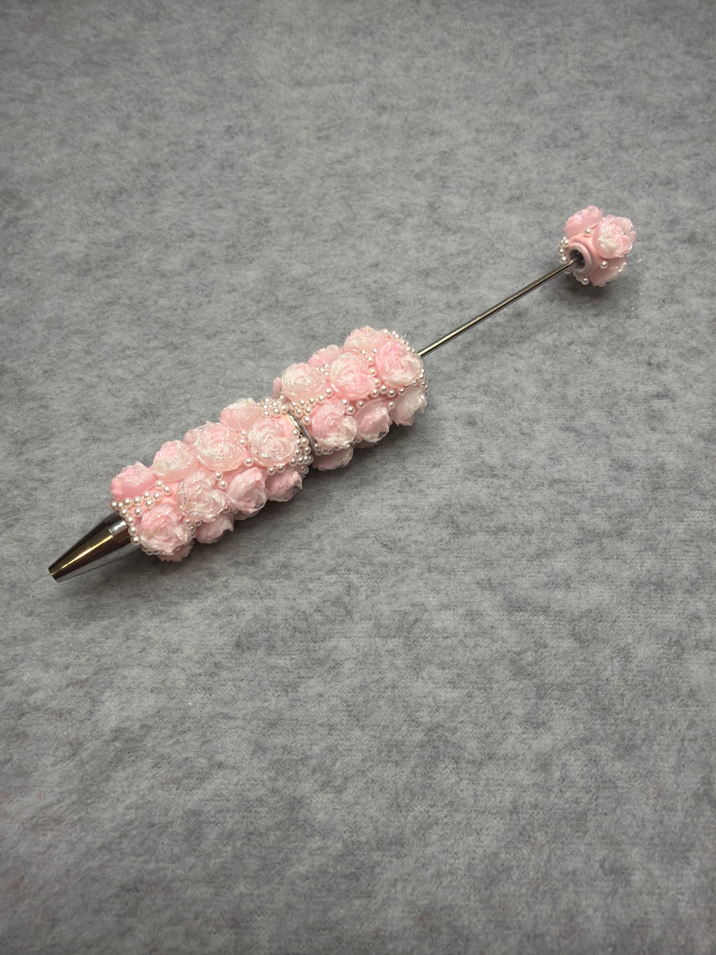 Beadable Floral Pen