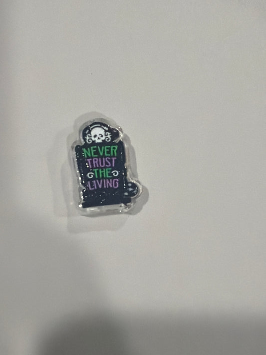 Horror - Tombstone Acrylic Bead