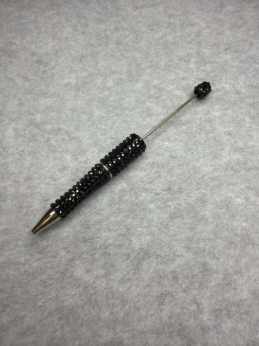 Rhinestone Sparkle Pens - Black Diamond Glam