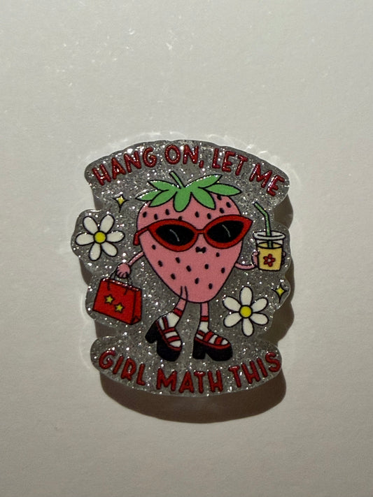 Petty & Problematic Acrylic Beads - Girl math