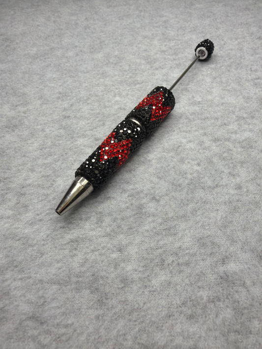 Electric Aura Rhinestone Pens - Crimson Viper Rhinestone Pen