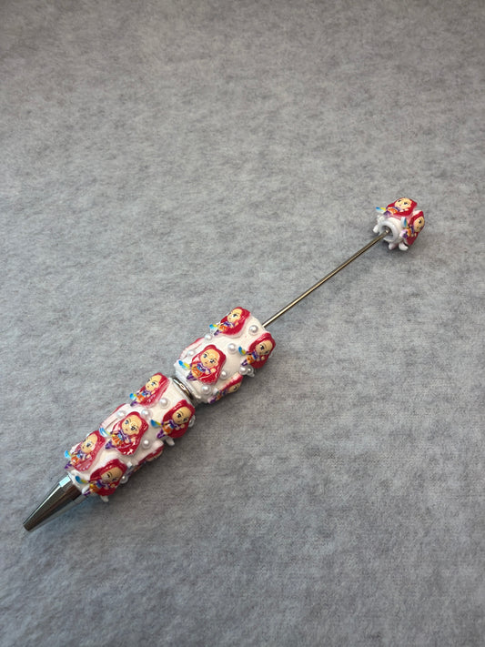 Character Pens - Red Hair Girl