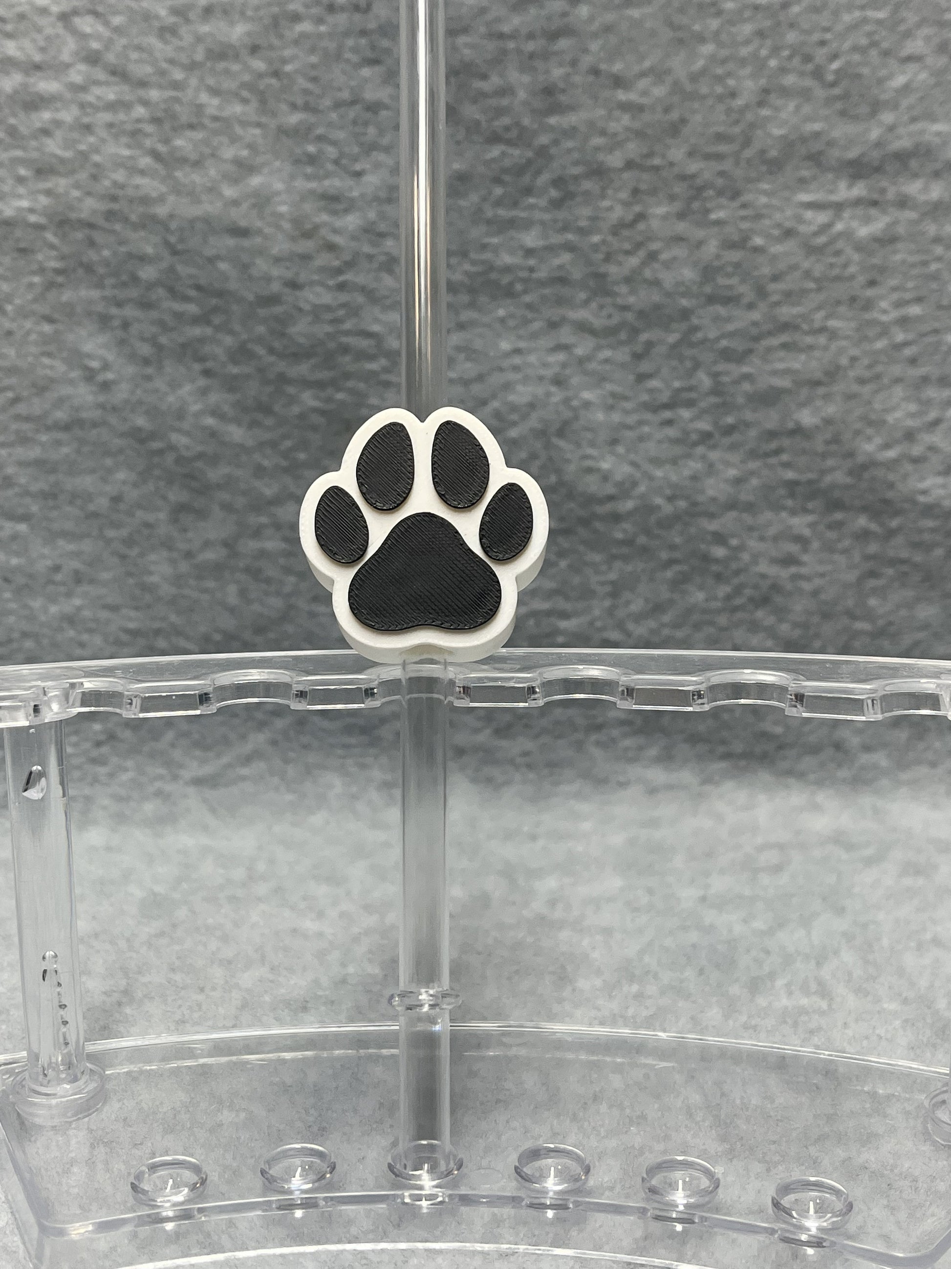 Black Paw Print