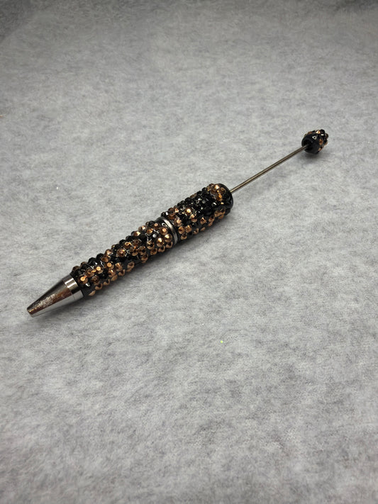 Rhinestone Sparkle Pens - Smokey Copper Glam