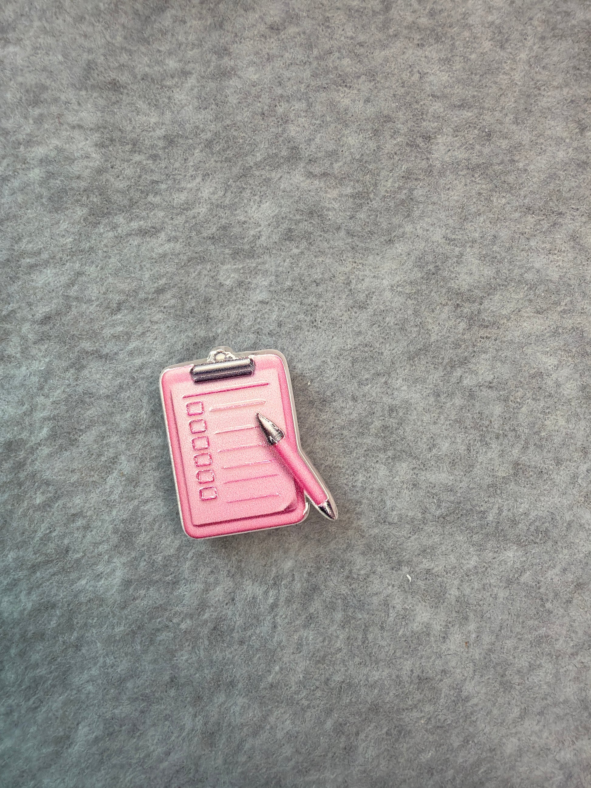 Mama Acrylic Charms - Pink Planner Clipboard
