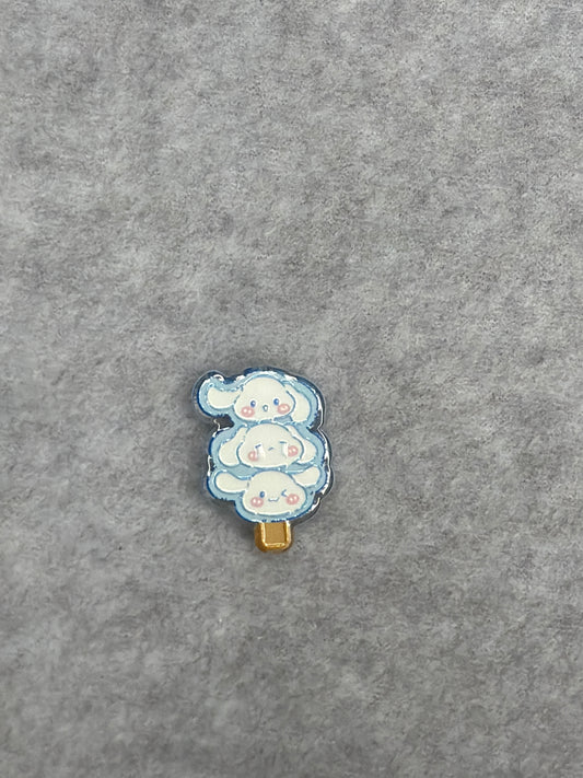🎀 HK Character Acrylic Beads - Dream Puff Stack