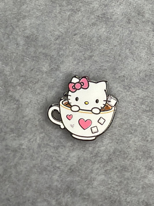 🎀 HK Character Acrylic Beads - Sweet Tea Kitty