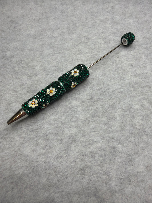 Daisy Crystal Pens - Emerald Daisy