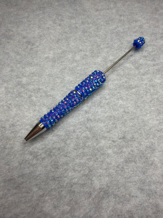 Rhinestone Sparkle Pens - Electric Sapphire