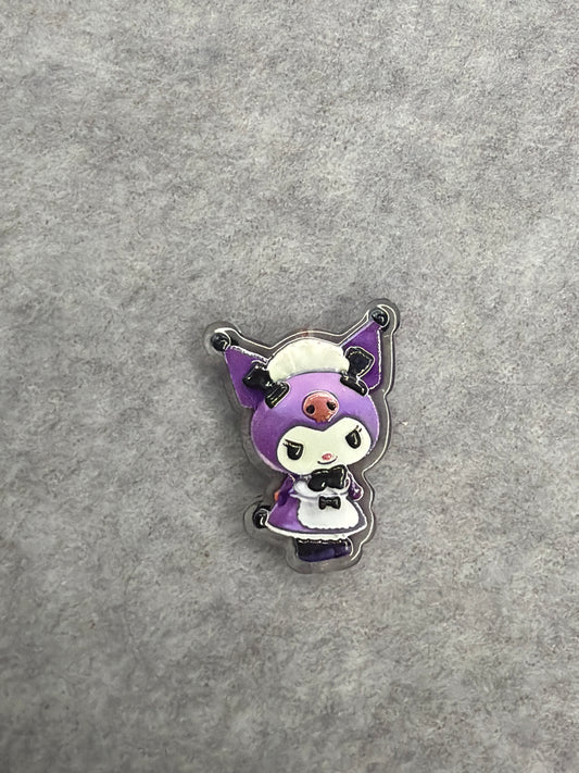 🎀 HK Character Acrylic Beads - Midnight Mischief Pop