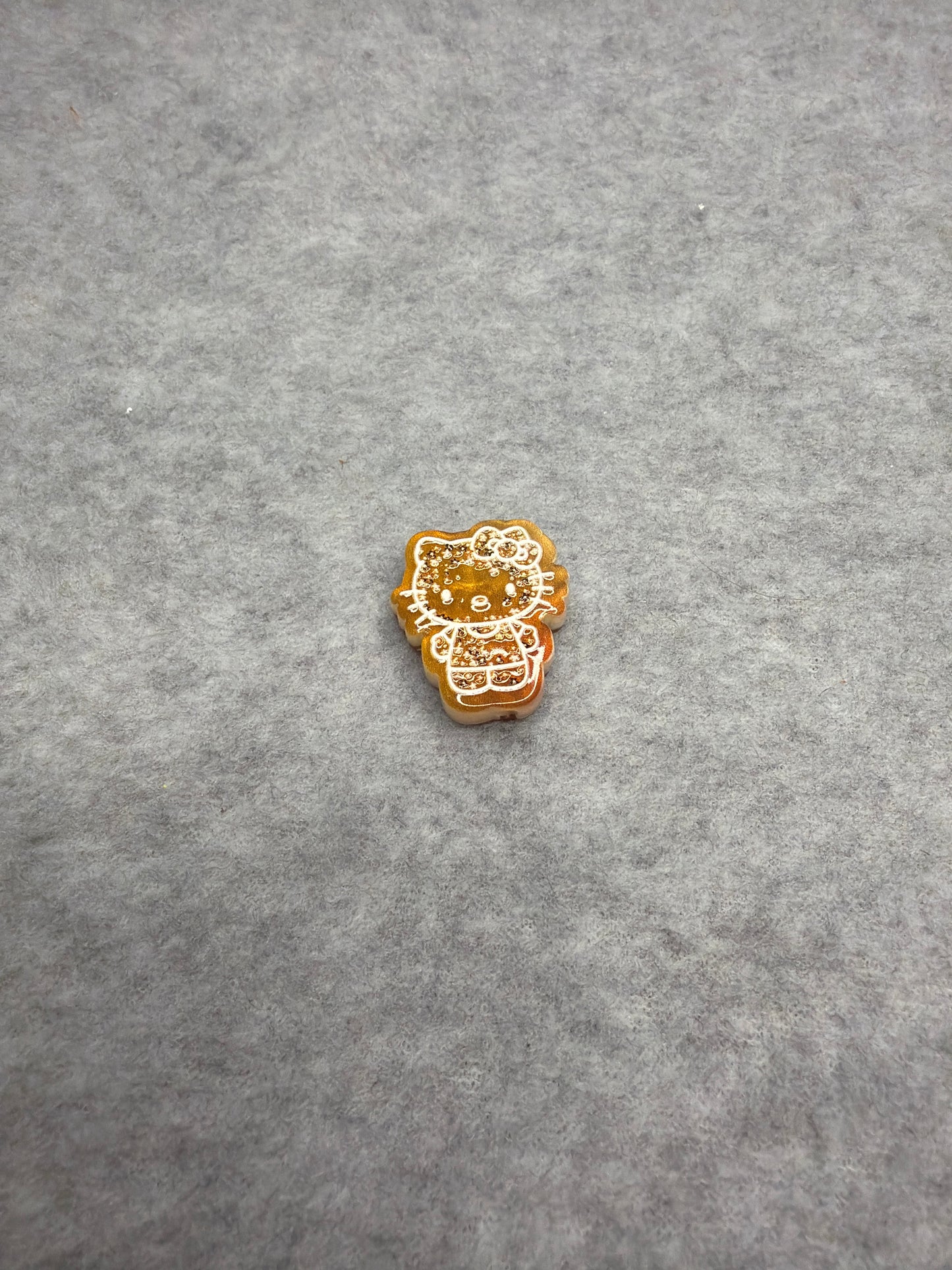 Neon Glitter HK Acrylic Beads