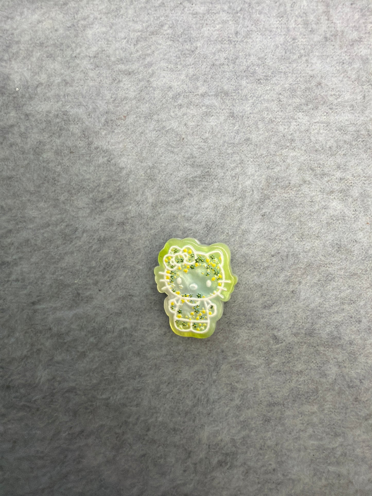Neon Glitter HK Acrylic Beads