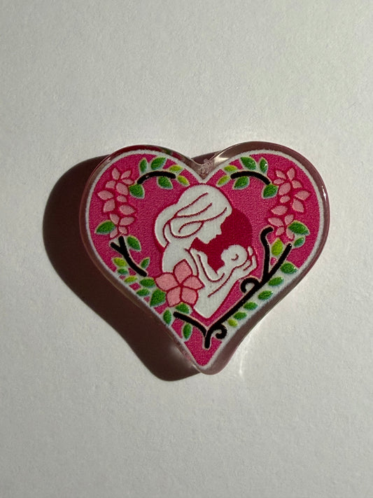 Mama Acrylic Charms - Growing Love