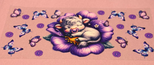 #9-Purple Sleeping Cow