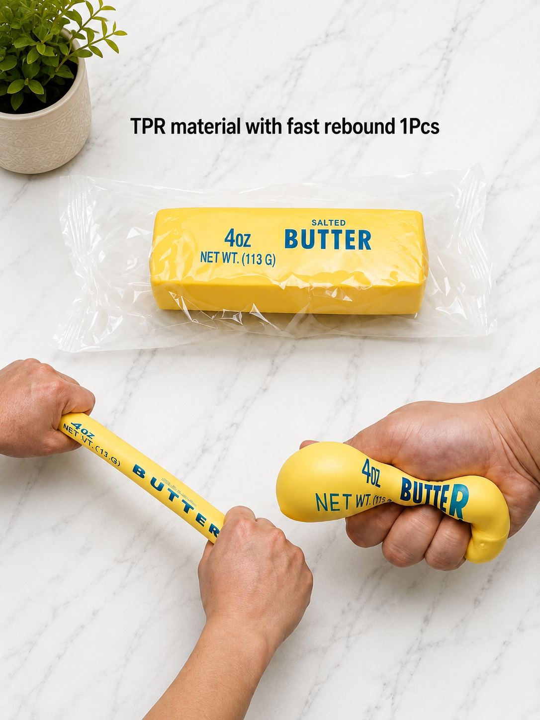 Butter Stretch Squishy – Soft & Stretchy Sensory Fidget Toy