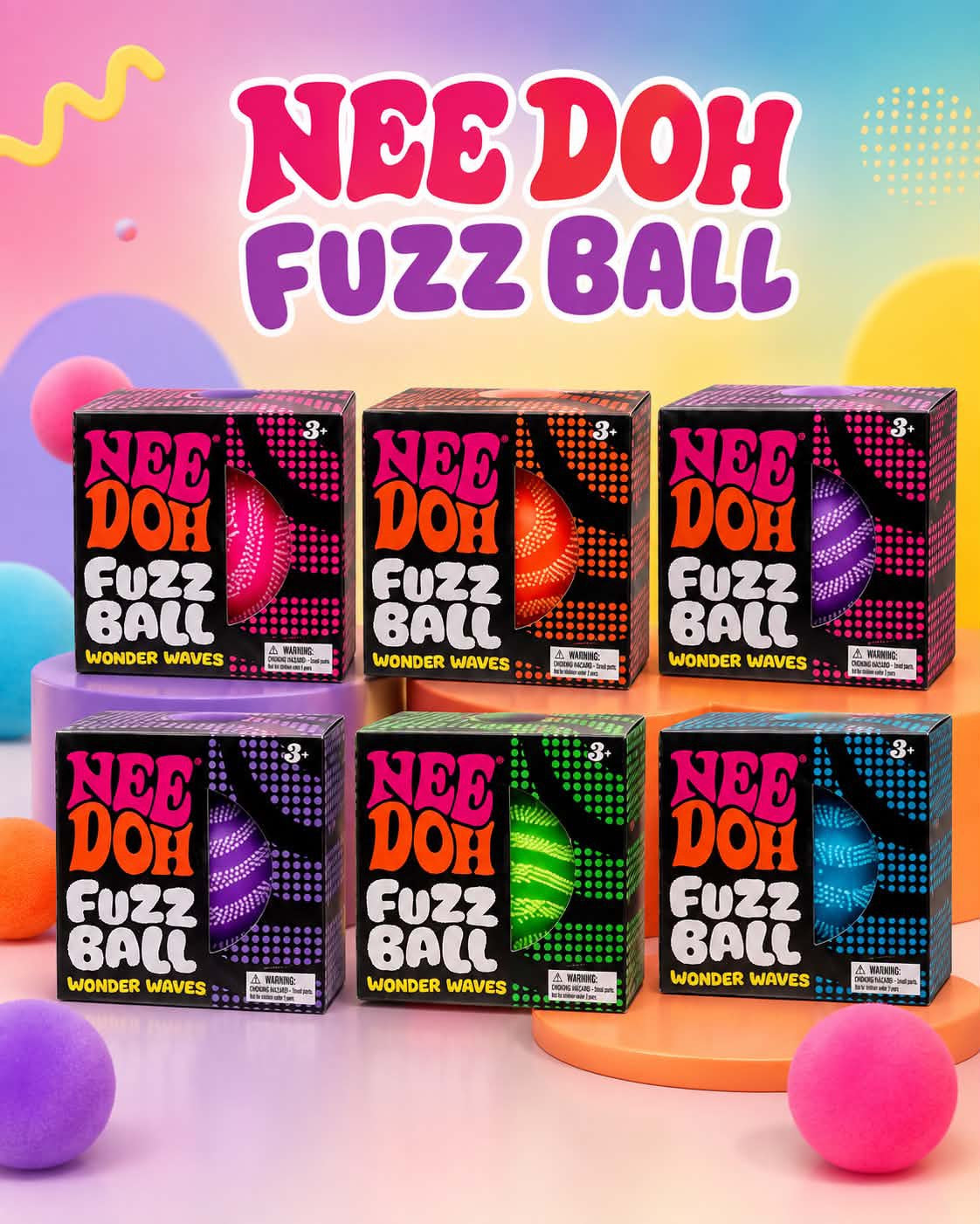 Nee Doh fuzz Ball