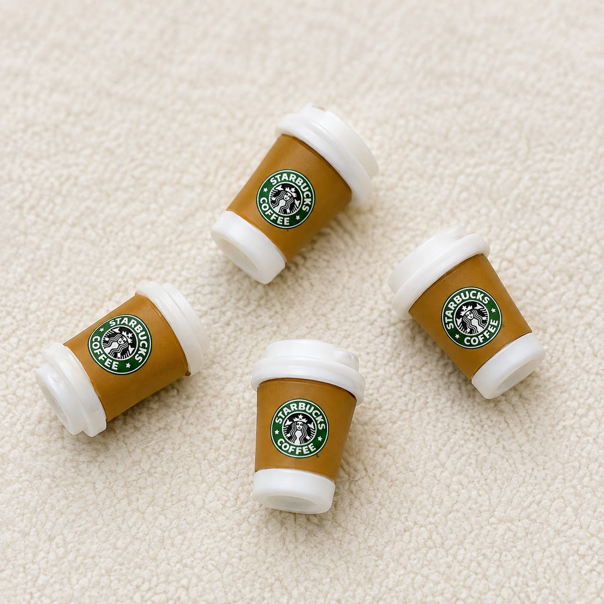 Mini Coffee Cup Decor – Set of 5