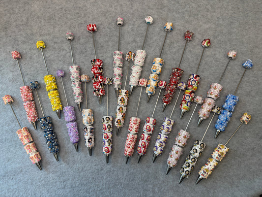 Beadable Character Pens