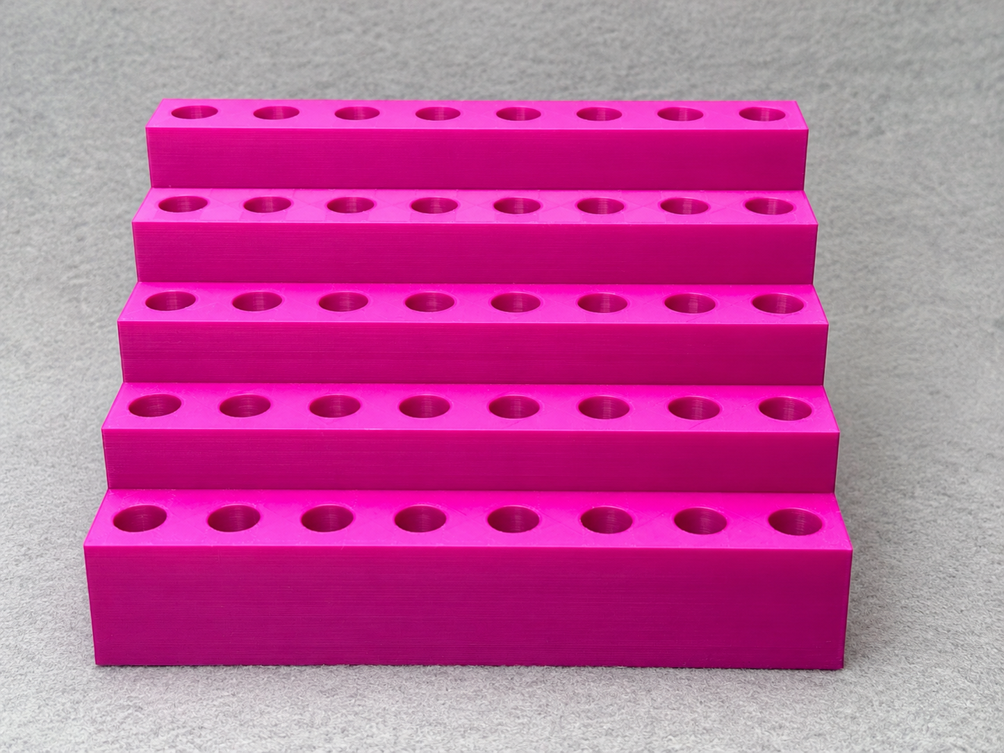3D Printed Rhinestone Pen Display Holder | Holds 40 Pens | Craft Room Organizer