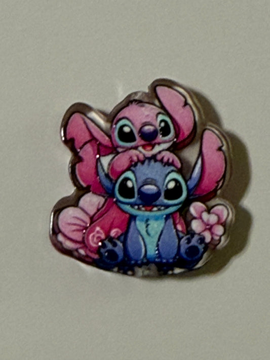 Monsters & Mischief Acrylic Beads - Alien couple
