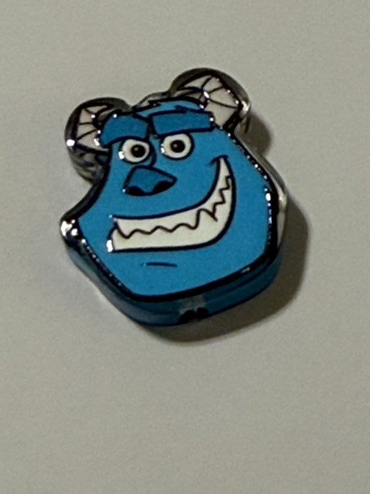Monsters & Mischief Acrylic Beads - Blue monster
