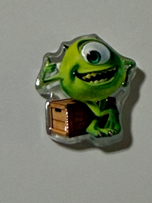 Monsters & Mischief Acrylic Beads - One Eyed monster