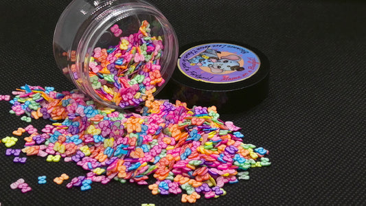 Poly Clay Bows Multi-Color