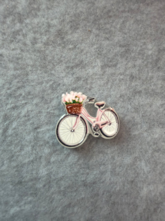 Flowers and Bows Acrylic Beads - blossom-bicycle-charm