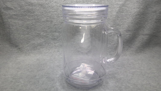 Mason Snowglobe Jar